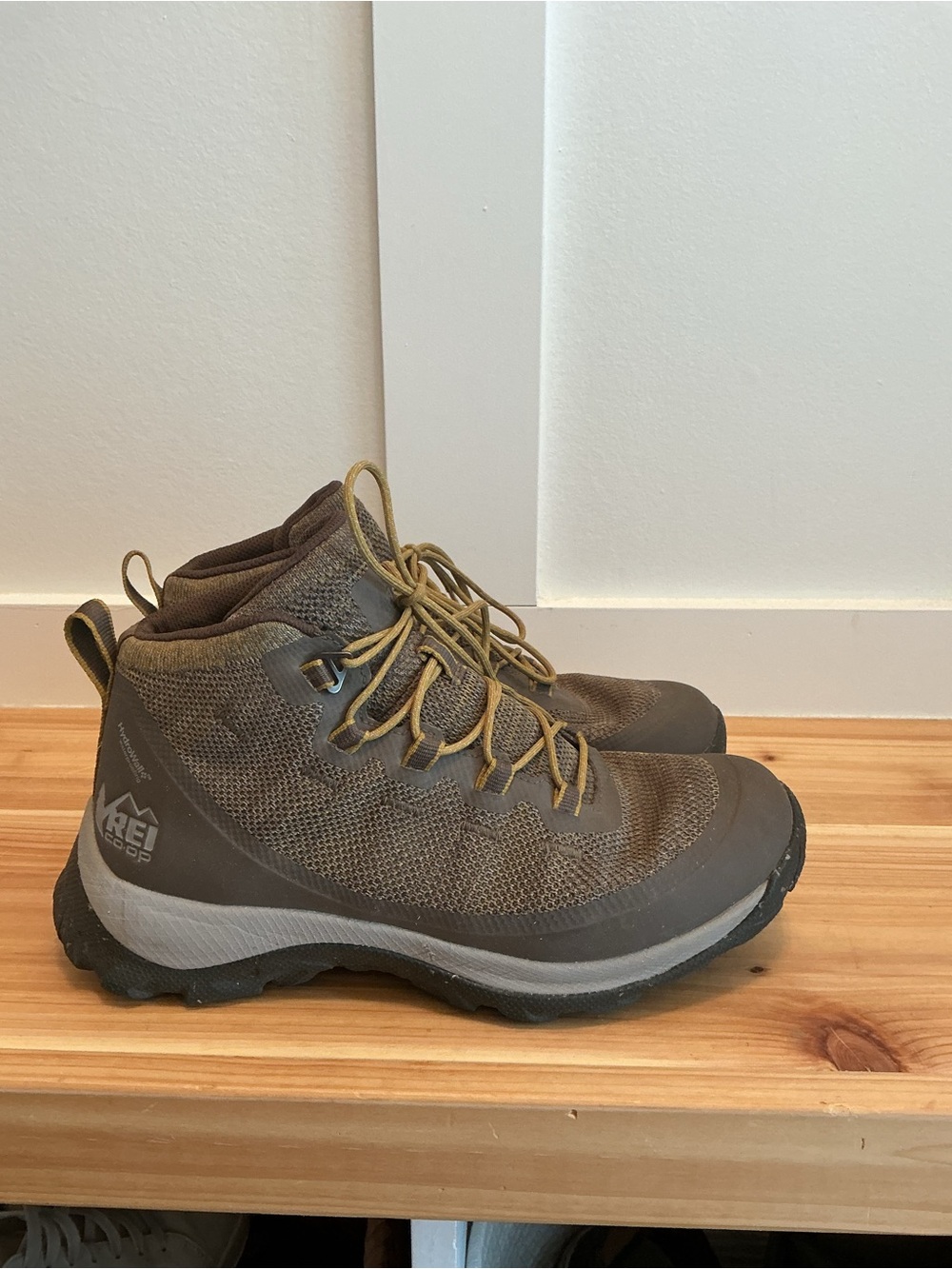REI Women's Olive Green Gray Hiking Boots